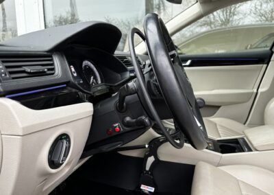 Spodní kruhový plyn ve Škodě Superb