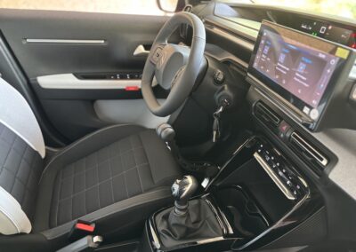Ruční ovládání brzdy v Citroënu C3