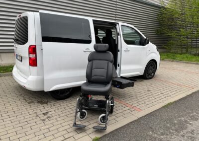 Transportní sedadlo G-Tran v Opelu Zafira