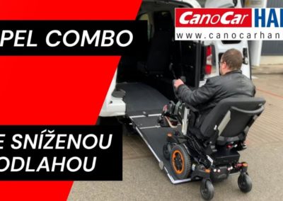 Opel Combo se sníženou podlahou